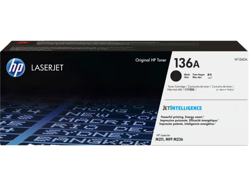 W1360A HP 136A - Black Toner M211(Original)