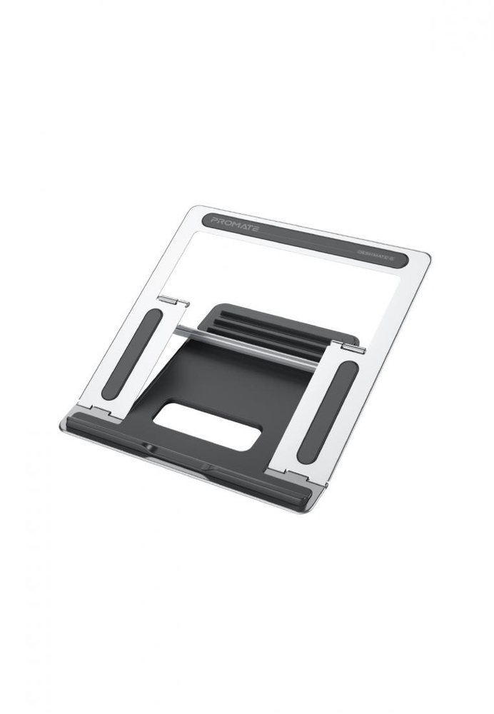 Promate Multi-Level Adjustable Laptop Stand DESKMATE-5.SILVER