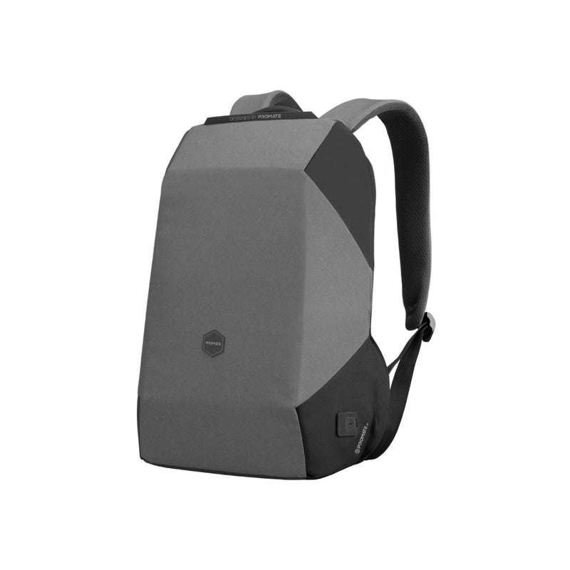 Promate 15.6" Urban Styled EcoPakt™ Travel Backpack URBANPACK-BP.GREY