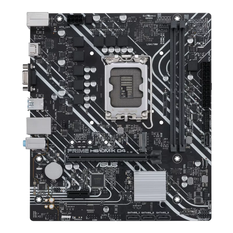 Motherboard Intel 1700/DDR4 Asus PRIME H610M-K D4 (90MB1A10-M0EAY0)