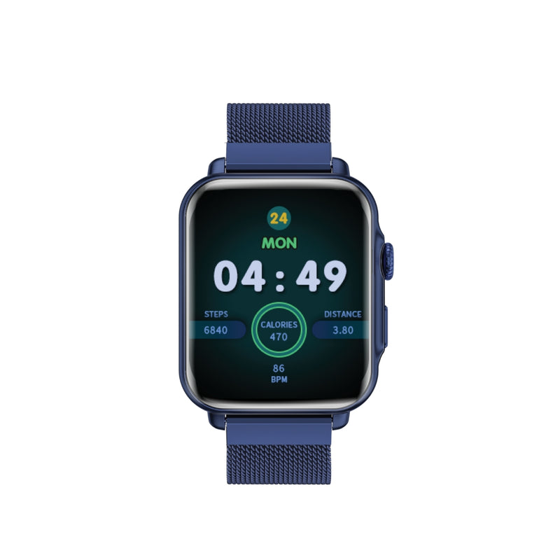 Promate SuperFit™ Smartwatch With Handsfree Support PROWATCH-B18.BLUE