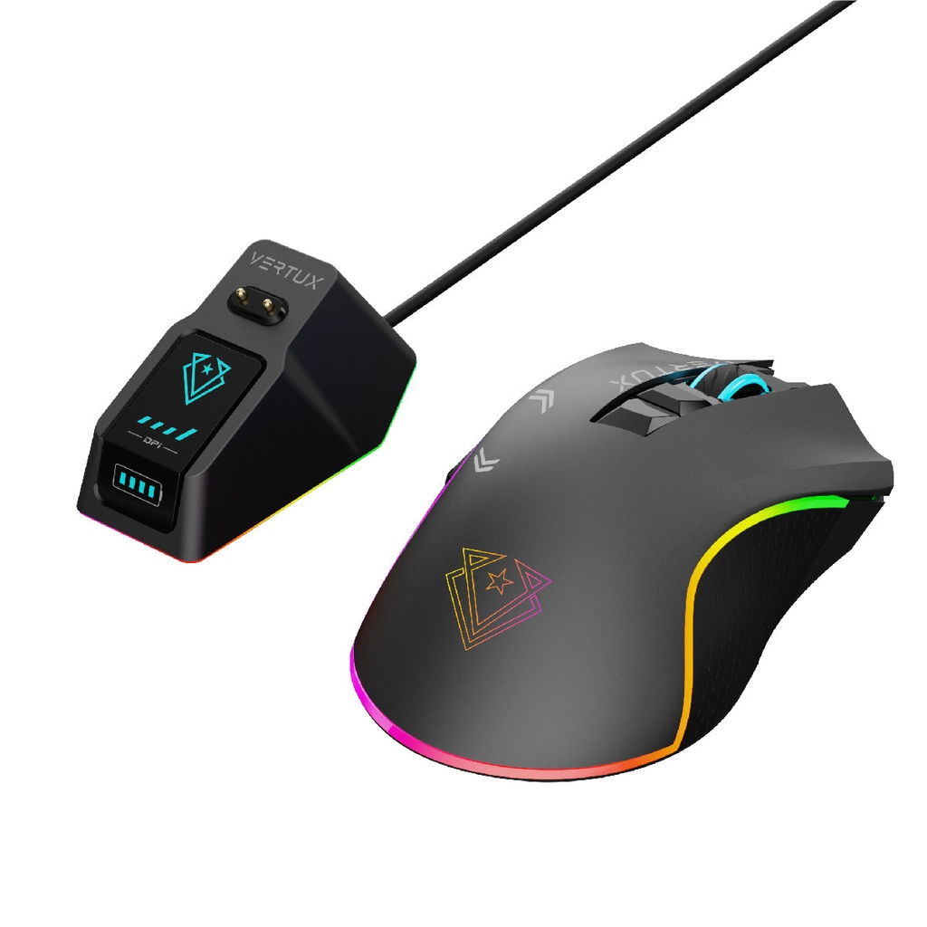 Vertux GameCharged™ Wireless Gaming Mouse (MUSTANG)
