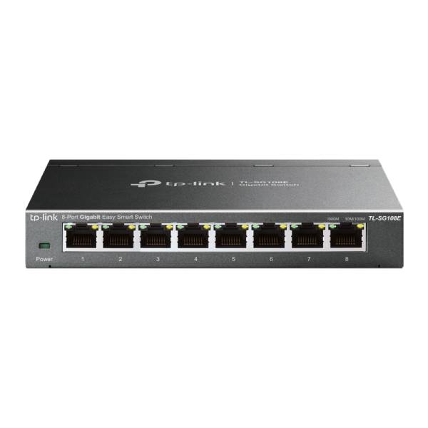 TP-Link 8-Port TL-SG108E(UE) 8-Port Gigabit Easy Smart Switch