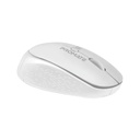 Promate 1600DPI MaxComfort® Ergonomic Wireless Mouse TRACKER.White 