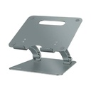 Promate DeskMate-7.GREY Ergonomic Multi-Level Aluminum Laptop Stand