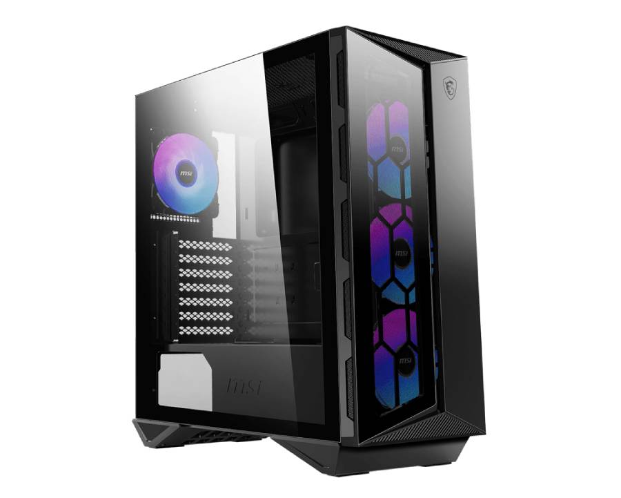 Casing MSI MPG Gungnir 110R Mid Tower Black Gaming Case