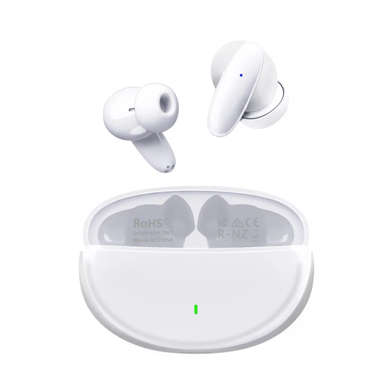Promate Acoustic In-Ear TWS Earphone (LUSH.WHITE)