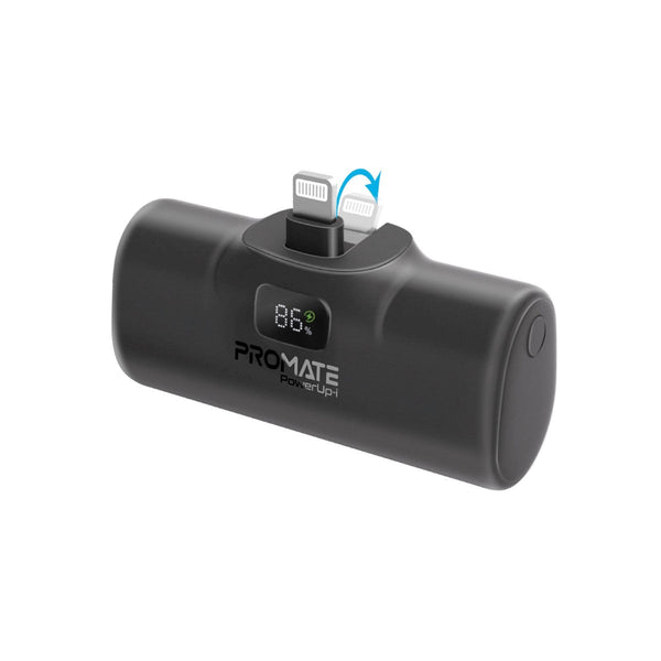 Promate Mobile Charger POWERUP-I.BLACK