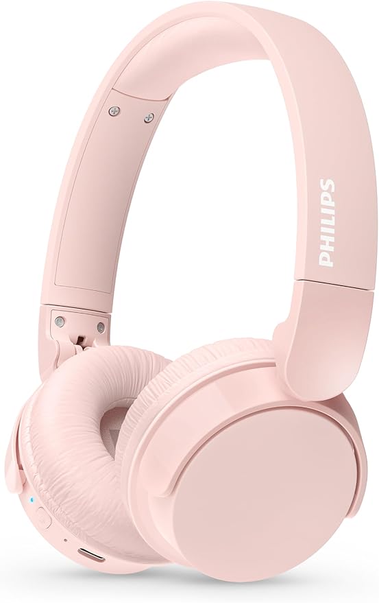 Philips On-Ear Wireless Headphones (TAH4209PK/00) Pink