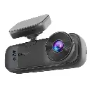 PROMATE 4K HD Dash-Cam front, cabin and rear view, with Night Vision, Parking Monitor and Built-in GPS (Rovex-H3)
