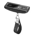 PROMATE Portable High-Accuracy Digital Luggage Scale with Touch Screen LCD (INSTASCALE-50-WHITE)