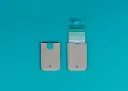 Allocacoc DAX Wallet Microfiber Leather Aqua Grey (DH0056AQGY/DHXWLT)