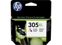 Cartridge Original HP 305XL Tri-Color High Capacity
