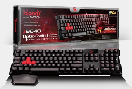 [KBU-BL-B640] Keyboard USB Bloody B640 Gaming