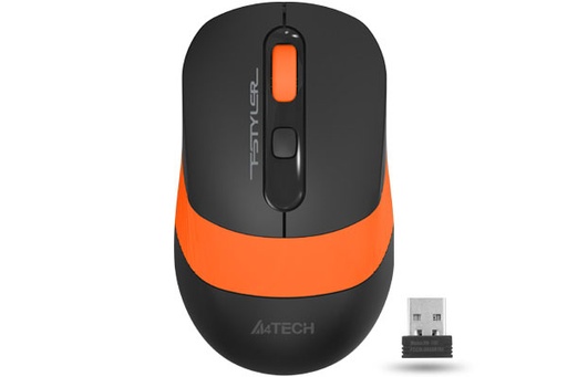 [MW-A4-FG10-OR] Mouse Fstyler Wireless A4Tech FG10 Orange