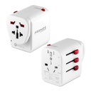 Promate Wall Socket Charger White TRIPMATE-PD18.WHITE (AC socket, USB port, USB-C)
