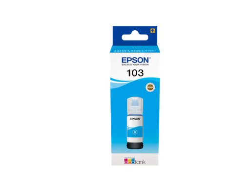 [RI-EP-C13T00S24A] Refill for Ink Tank Epson 103 Ecotank C13T00S24A Cyan 65ml (Epson Printer L3150)