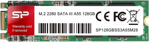 [SSD-M.2-SP-A55-SATA128GB] SSD SP M.2 2280 Sata A55 128Gb