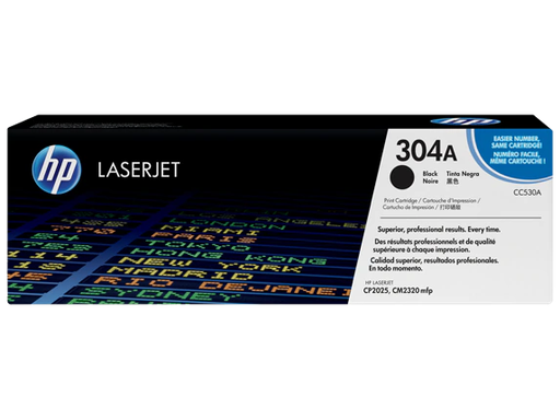 [TO-HP-CC530A(304A)] Toner Original HP CC530A (304A) Black