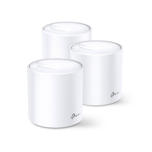 [NX-TP-Dx60(3)] TP-Link AX3000 Whole Home Mesh Wi-Fi 6System (Deco X60 (3-Pack))