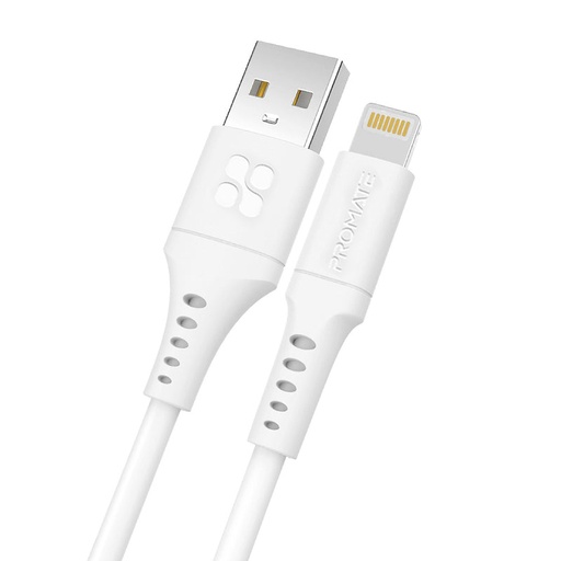 [PRO-CH-POWERLINk-AI120.WHITE] Promate High Tensile Strength Data Sync & Charge Cable with Lightning Connector (POWERLINK-AI120.WHITE)