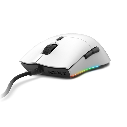 [MU-NZXT-LIFT-WHITE] Mouse NZXT Lift Ambidextrous Optical White Gaming Mouse