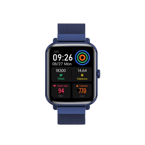 [SW-PROWATCH-M18.BLUE] Promate SuperFit™ Smartwatch with Media Storage PROWATCH-M18.BLUE
