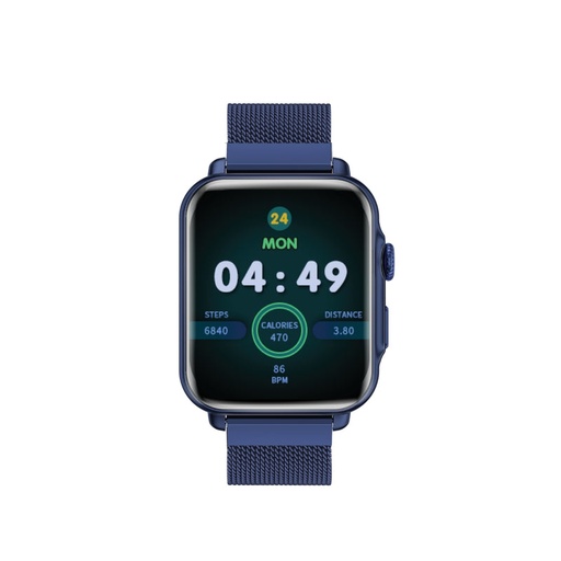 [SW-PROWATCH-B18BLUE] Promate SuperFit™ Smartwatch With Handsfree Support PROWATCH-B18.BLUE