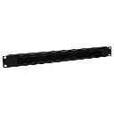 1U Cable Management Metal Brush Type