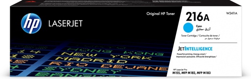 W2411A - HP 216A Cyan LaserJet Toner Cartridge - 850 pages